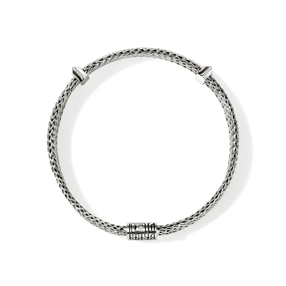 Icon Link Bracelet, Sterling Silver, 6MM