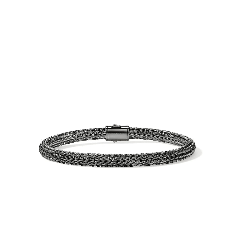 Icon Bracelet, Dark Silver, 5MM