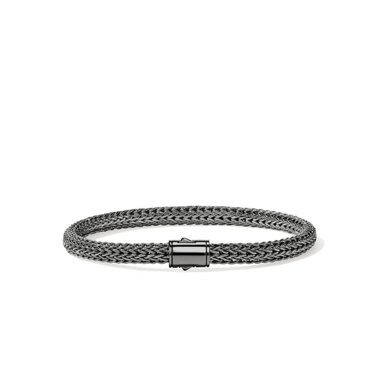 Icon Bracelet, Dark Silver, 5MM