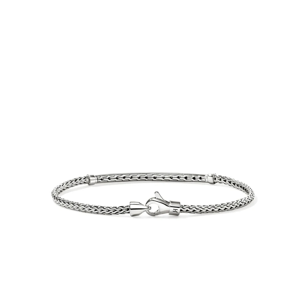 JH Essential Pave Bracelet, Sterling Silver, Gemstones, 2.5MM