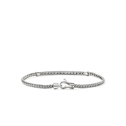 JH Essential Pave Bracelet, Sterling Silver, Gemstones, 2.5MM