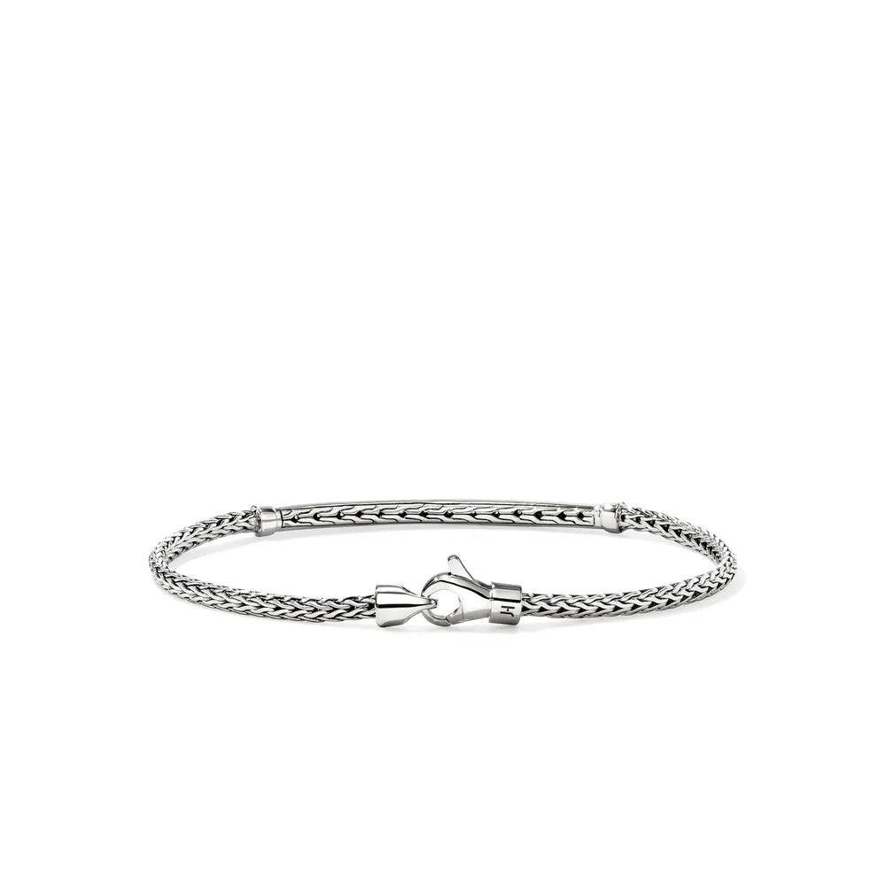 JH Essential Pave Bracelet, Sterling Silver, Gemstones, 2.5MM