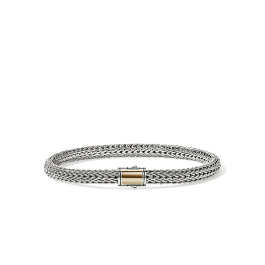 Icon Bracelet, Gold, Sterling Silver, 5MM