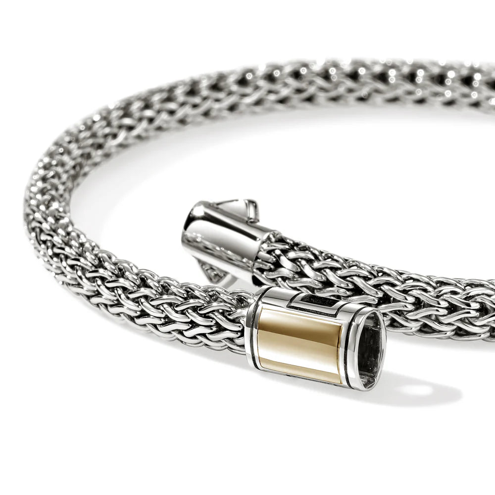 Icon Bracelet, Gold, Sterling Silver, 5MM