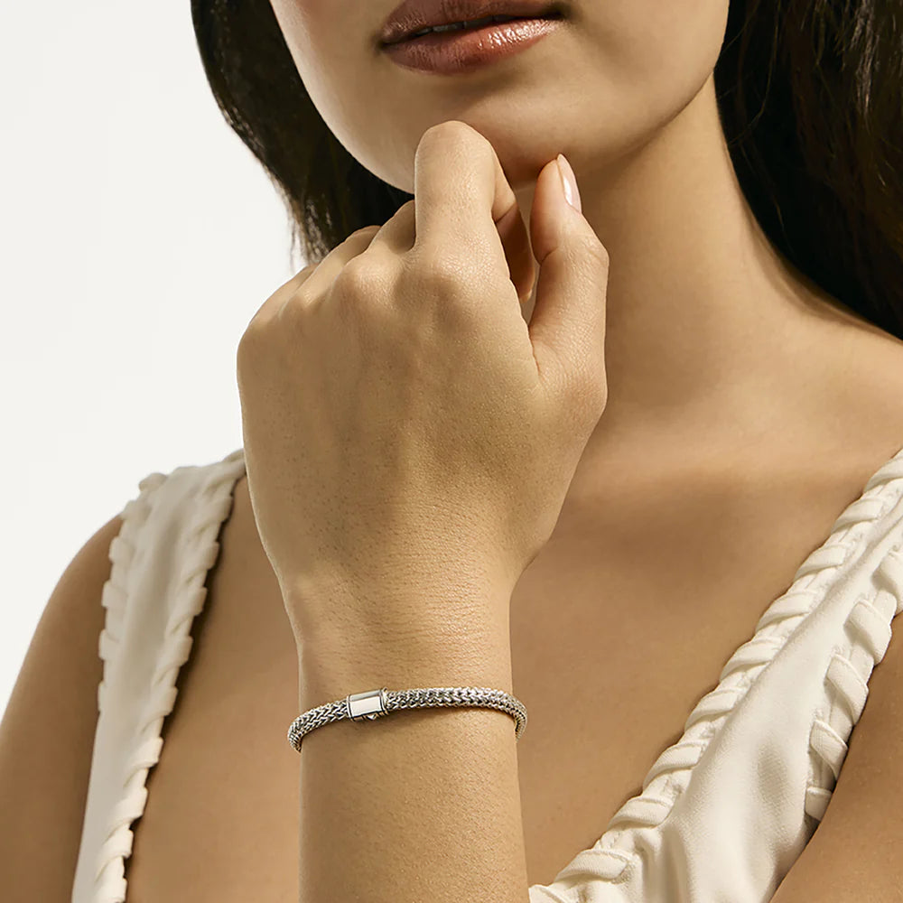 Icon Bracelet, Gold, Sterling Silver, 5MM