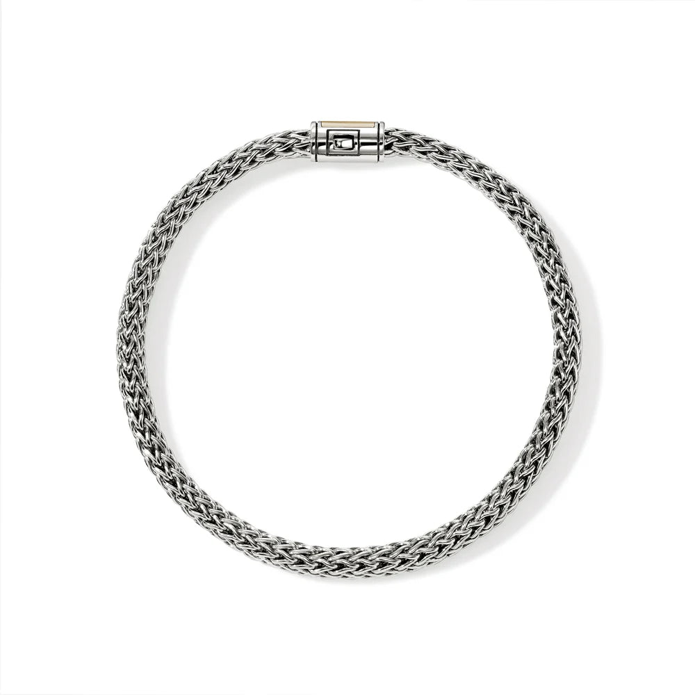Icon Bracelet, Gold, Sterling Silver, 5MM