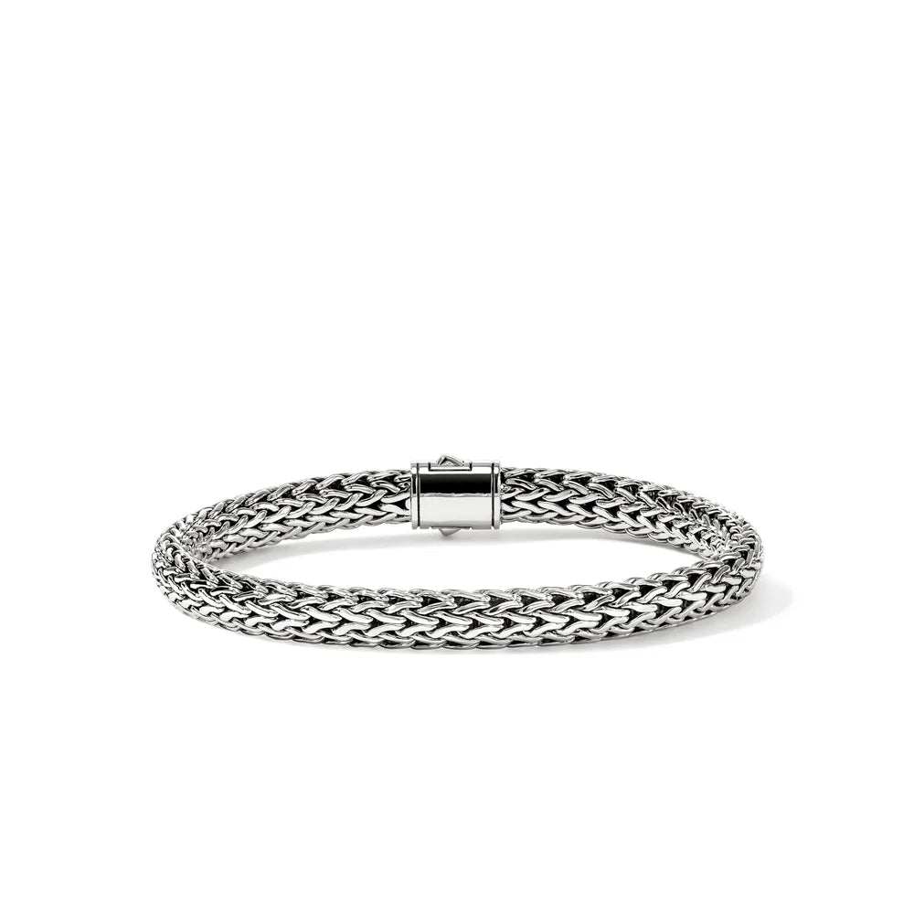 Icon Bracelet, Gold, Sterling Silver, 6.5MM