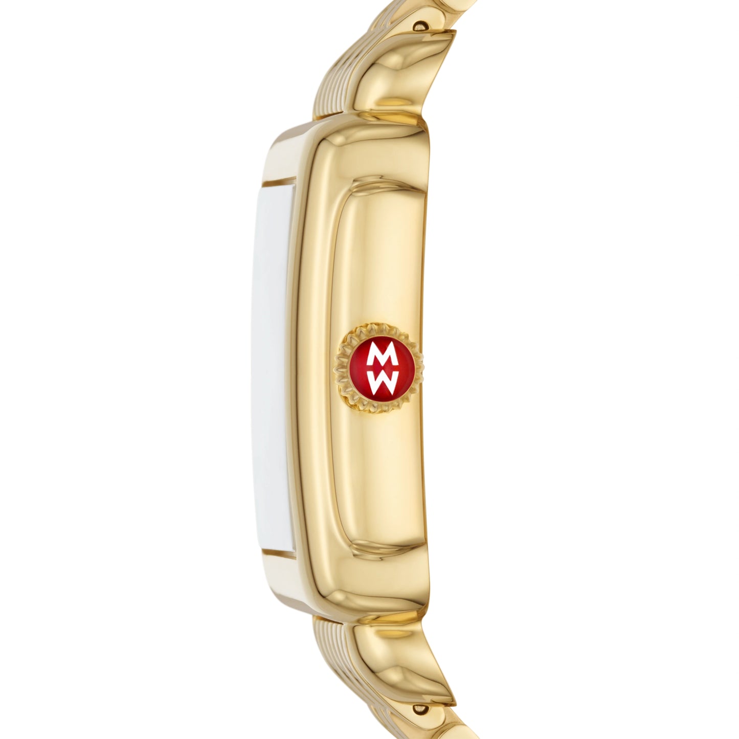 Deco Madison Mid 18K Gold Diamond Dial Watch