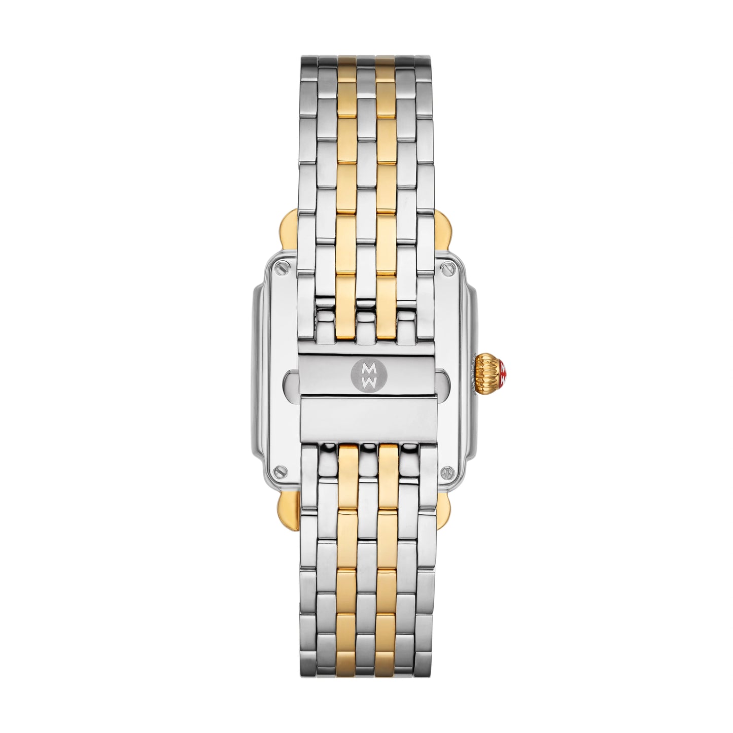 Deco Mid Two-Tone 18K Gold Diamond Watch
