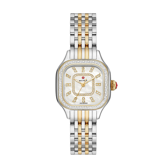 Meggie Two-Tone Diamond Stainless Steel Watch