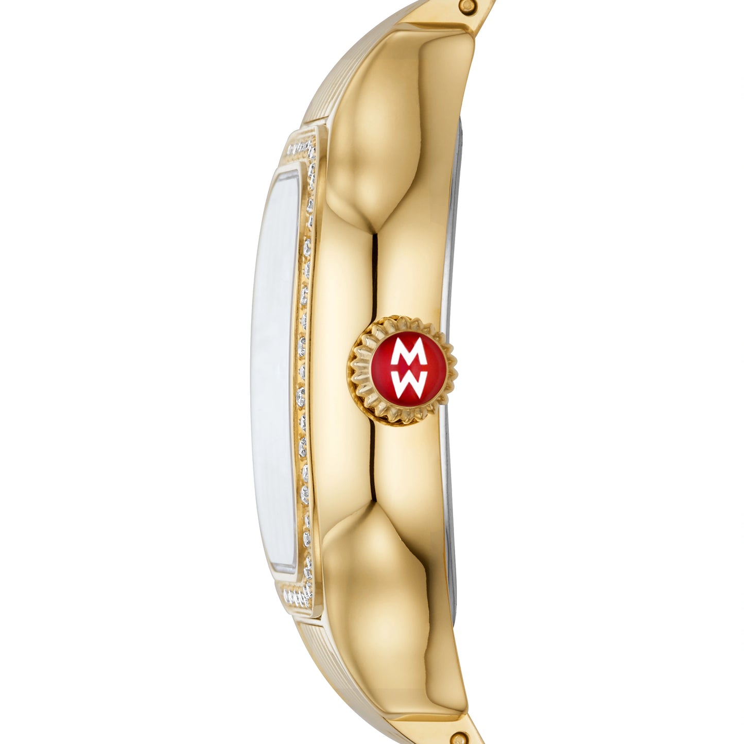 Meggie Gold Diamond Stainless Steel Watch