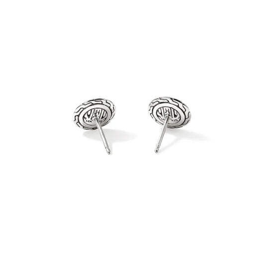 JH Essential Stud Earring, Gold, Sterling Silver, 10MM