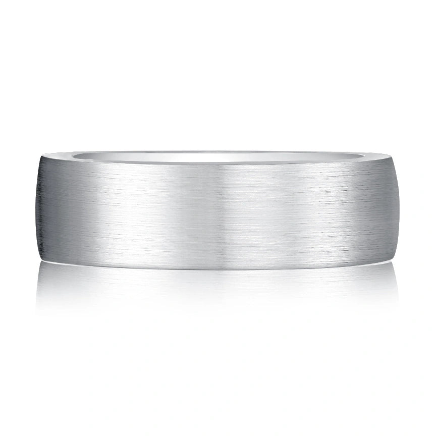 Light Domed Satin Band