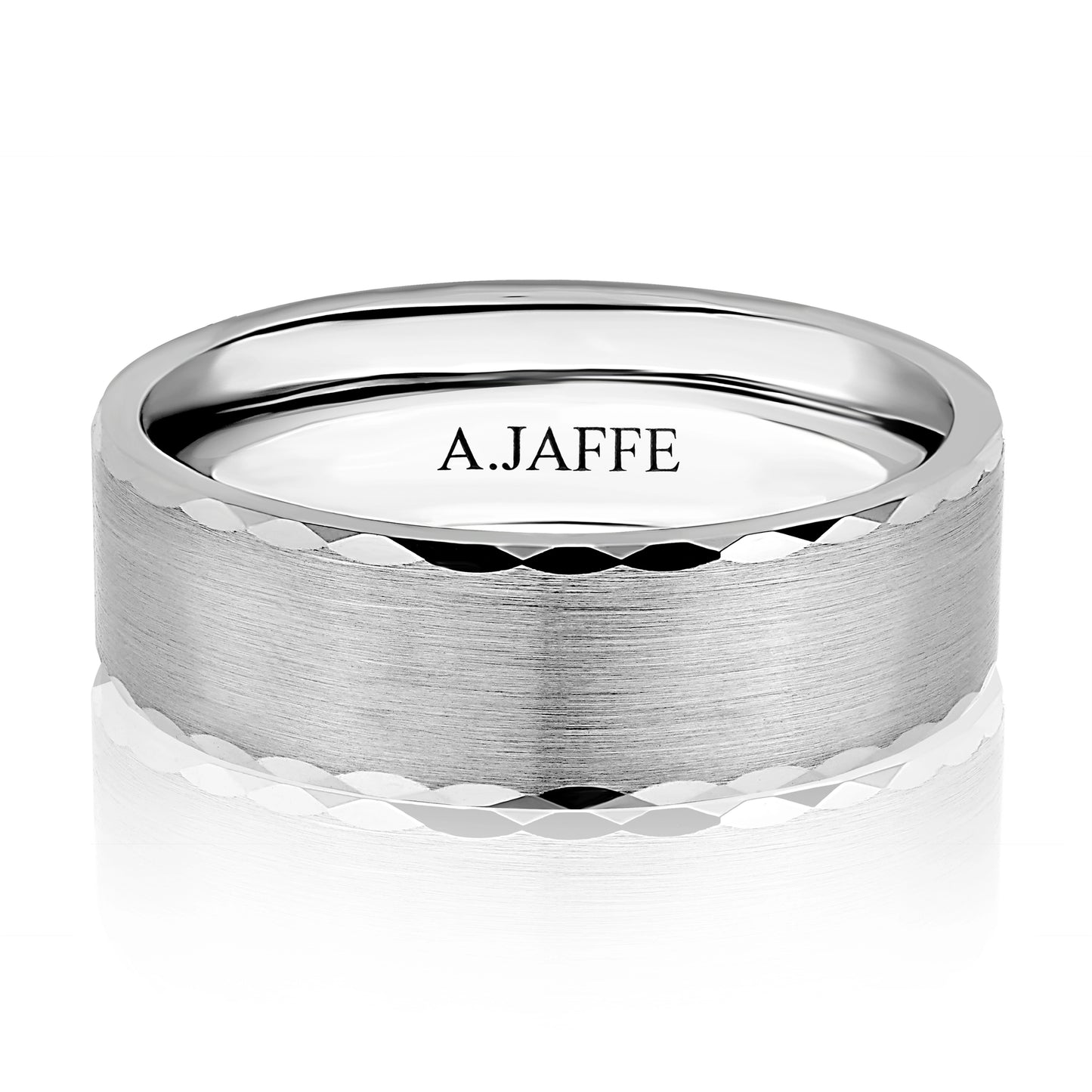 Swiss Cut Edge Satin Finish Comfort Fit Band
