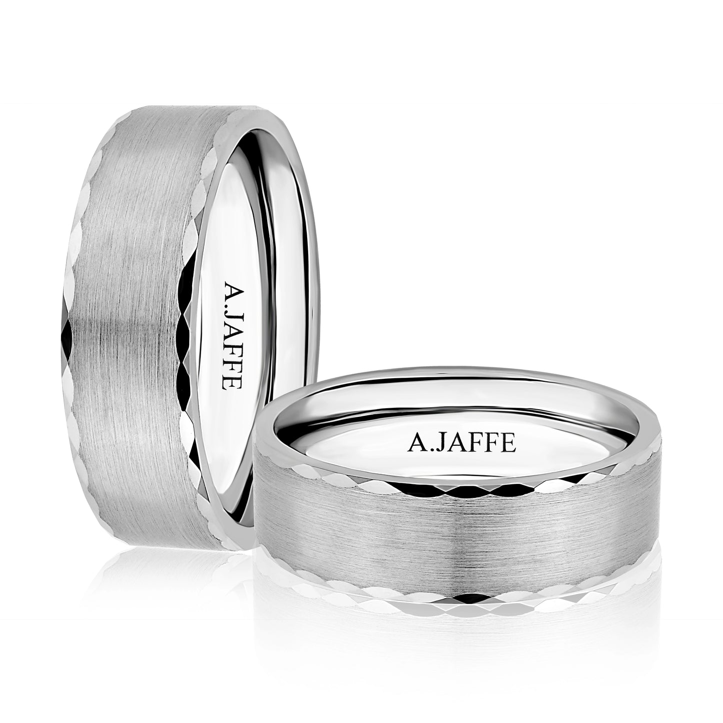 Swiss Cut Edge Satin Finish Comfort Fit Band