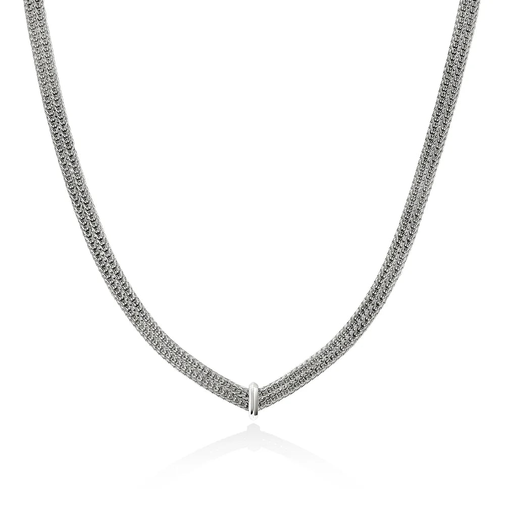 Icon Link Necklace, Sterling Silver, 6MM