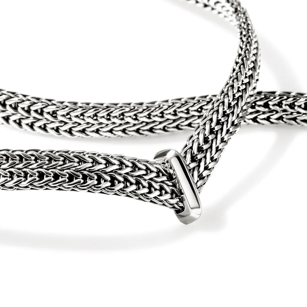 Icon Link Necklace, Sterling Silver, 6MM