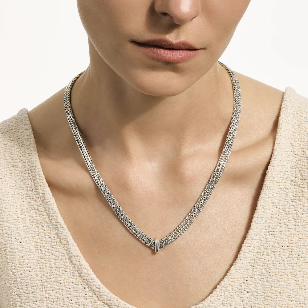 Icon Link Necklace, Sterling Silver, 6MM