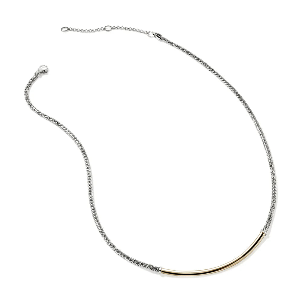 JH Essential Necklace, Gold, Sterling Silver, 2.5MM