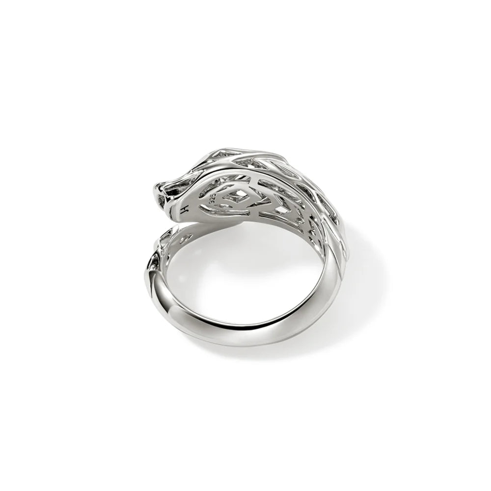 Naga Ring, Sterling Silver