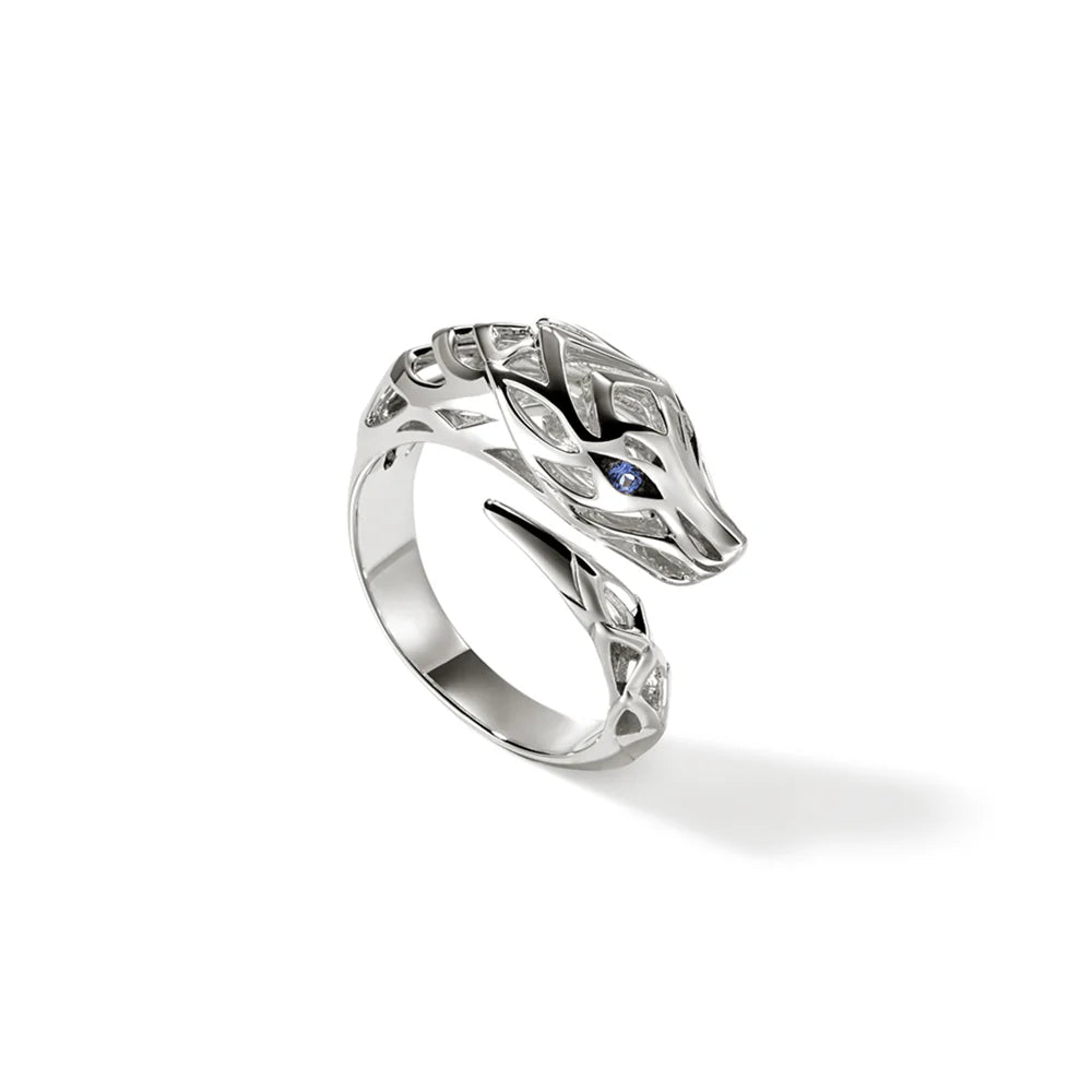 Naga Ring, Sterling Silver