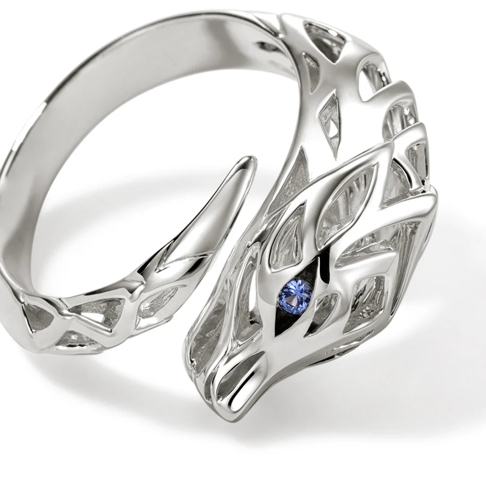 Naga Ring, Sterling Silver