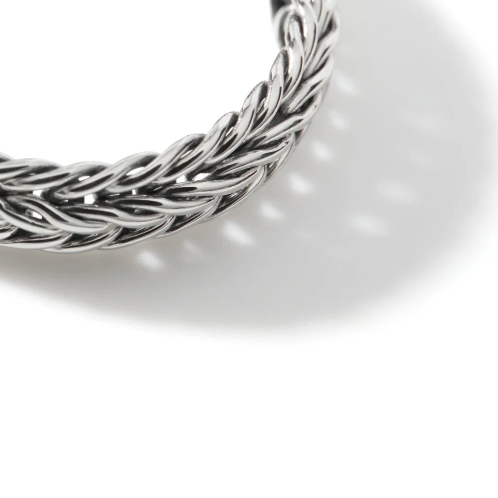 Icon Chevron Band Ring, Sterling Silver, Slim