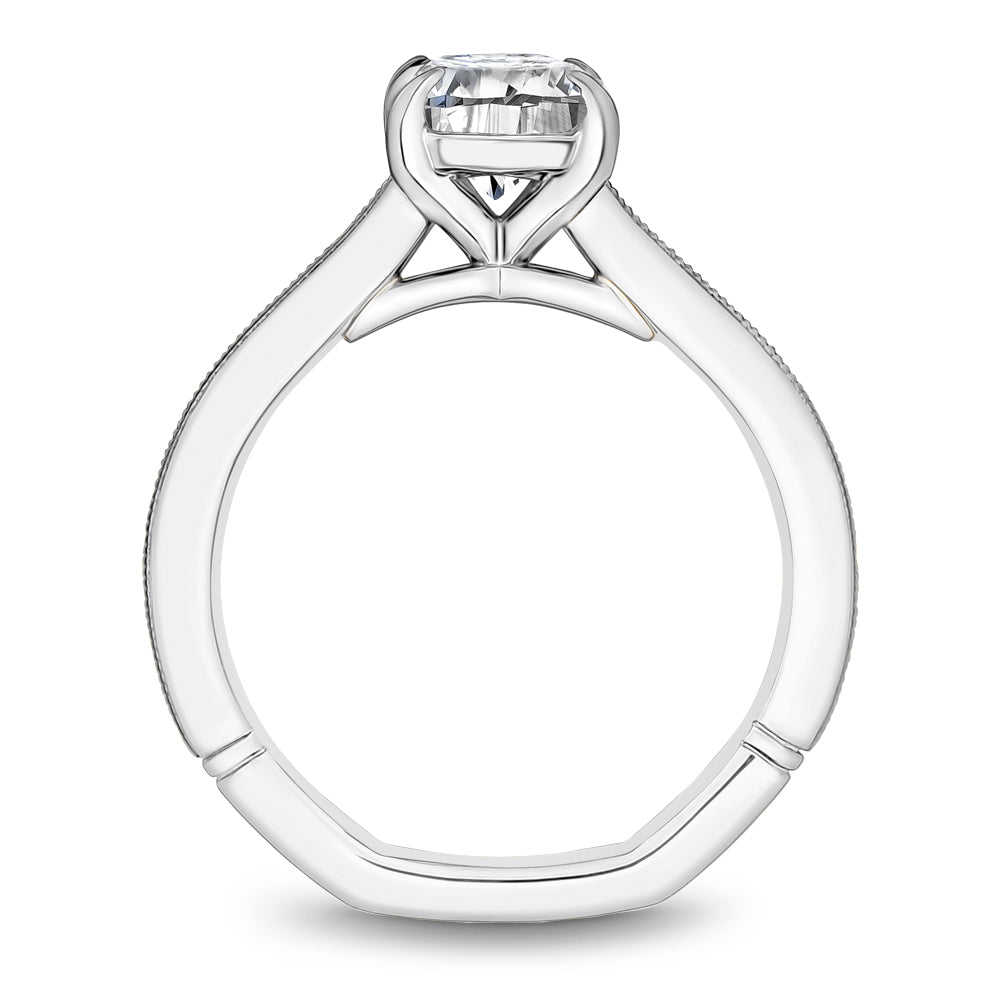 Noam Carver Engagement Ring White 18k Gold