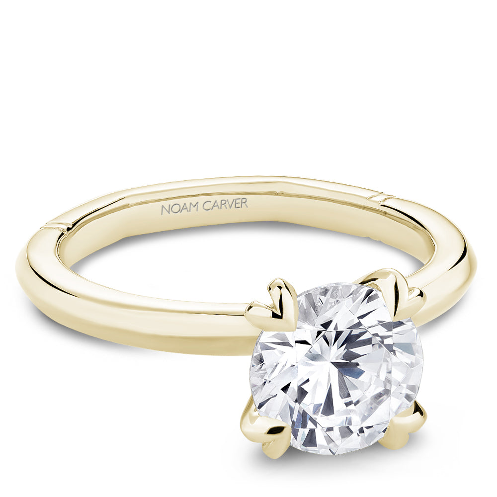 Noam Carver Engagement Ring Yellow 14k Gold