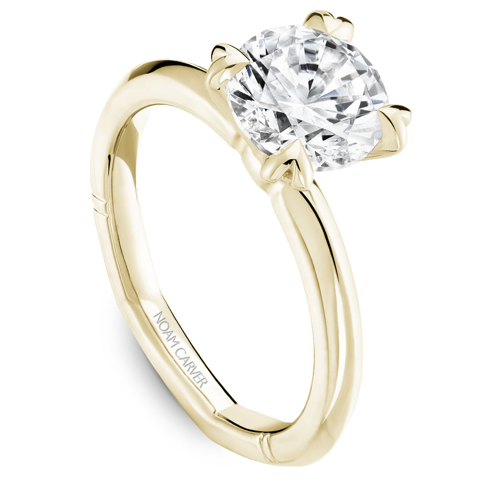 Noam Carver Engagement Ring Yellow 18k Gold