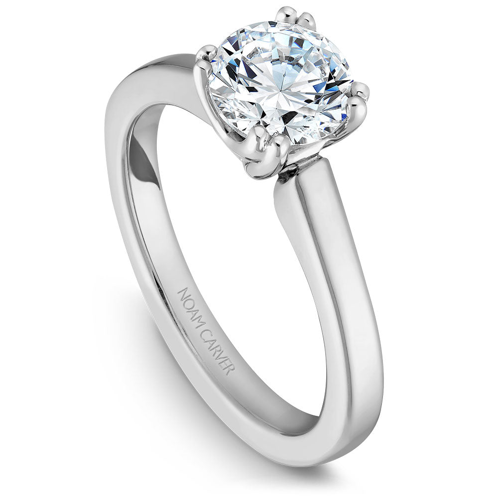 Noam Carver Engagement Ring White 14k Gold