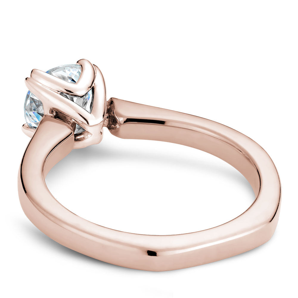 Noam Carver Engagement Ring Rose 18k Gold