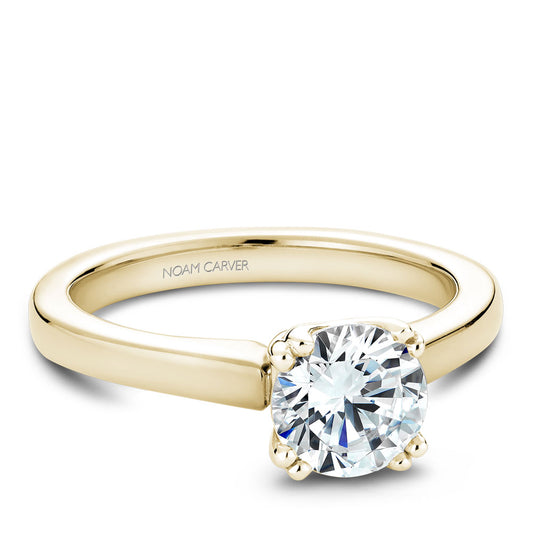 Noam Carver Engagement Ring Yellow 14k Gold