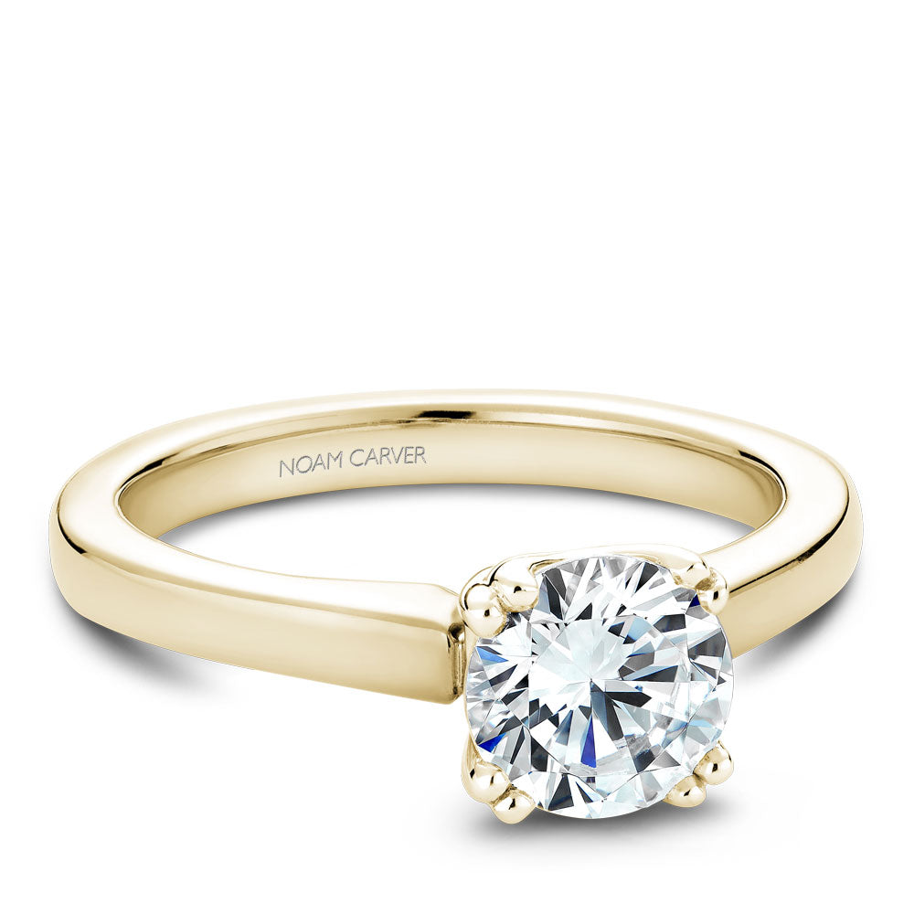 Noam Carver Engagement Ring Yellow 18k Gold