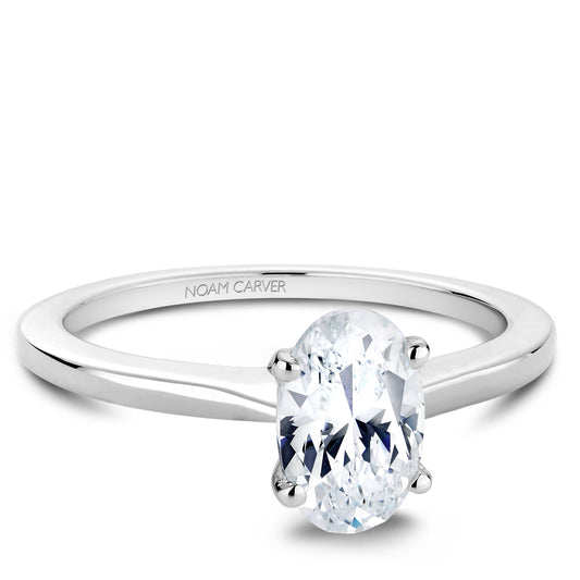 Noam Carver Engagement Ring Platinum