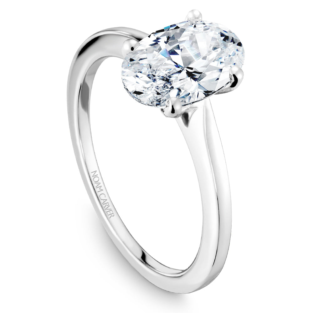 Noam Carver Engagement Ring White 14k Gold