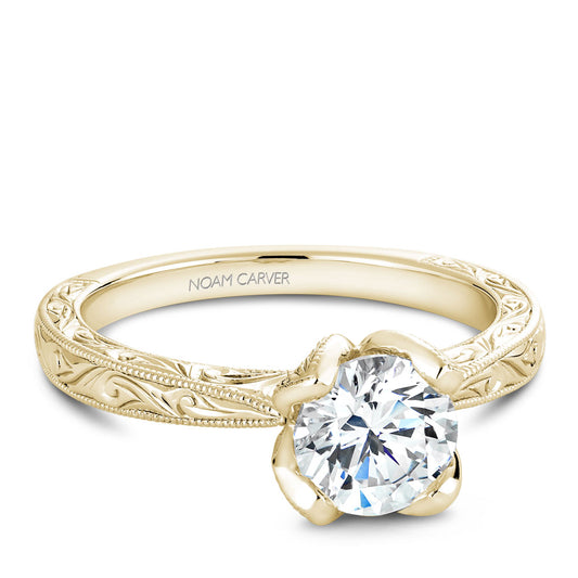 Noam Carver Engagement Ring Yellow 18k Gold