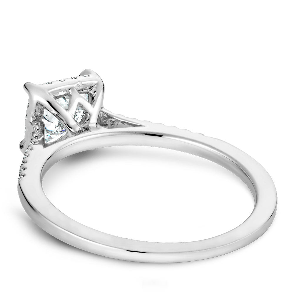 Noam Carver Engagement Ring Platinum With 32 RD TCW 0.14ct