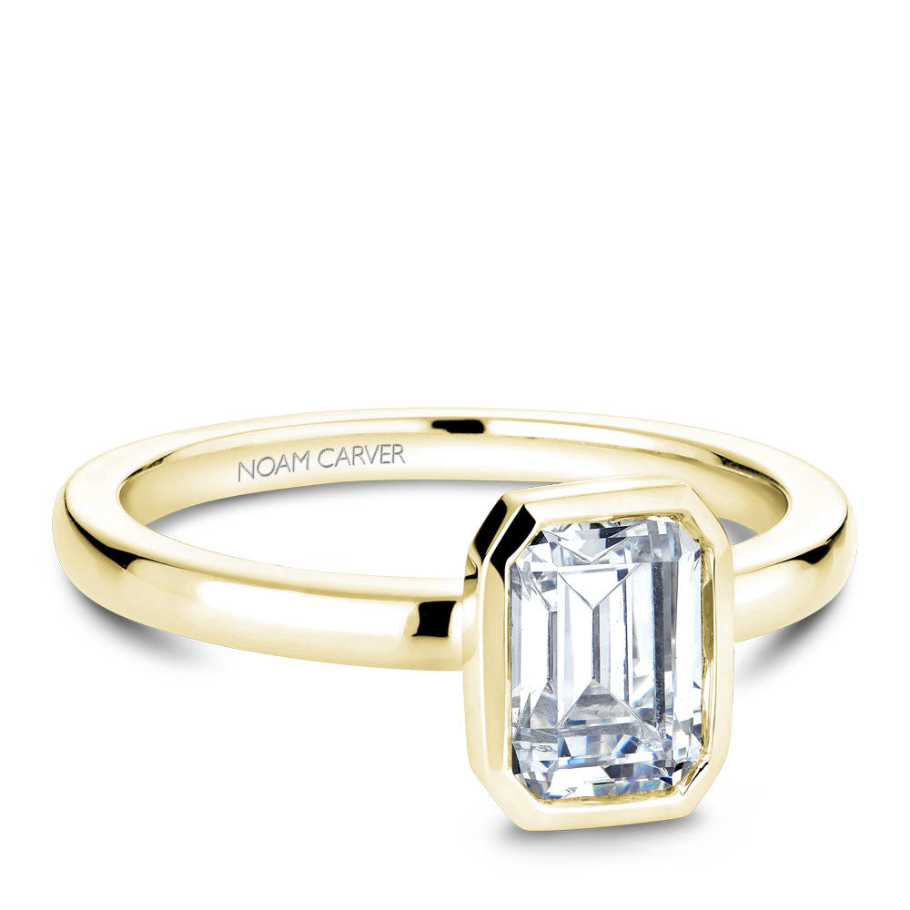 Noam Carver Engagement Ring Yellow 14k Gold