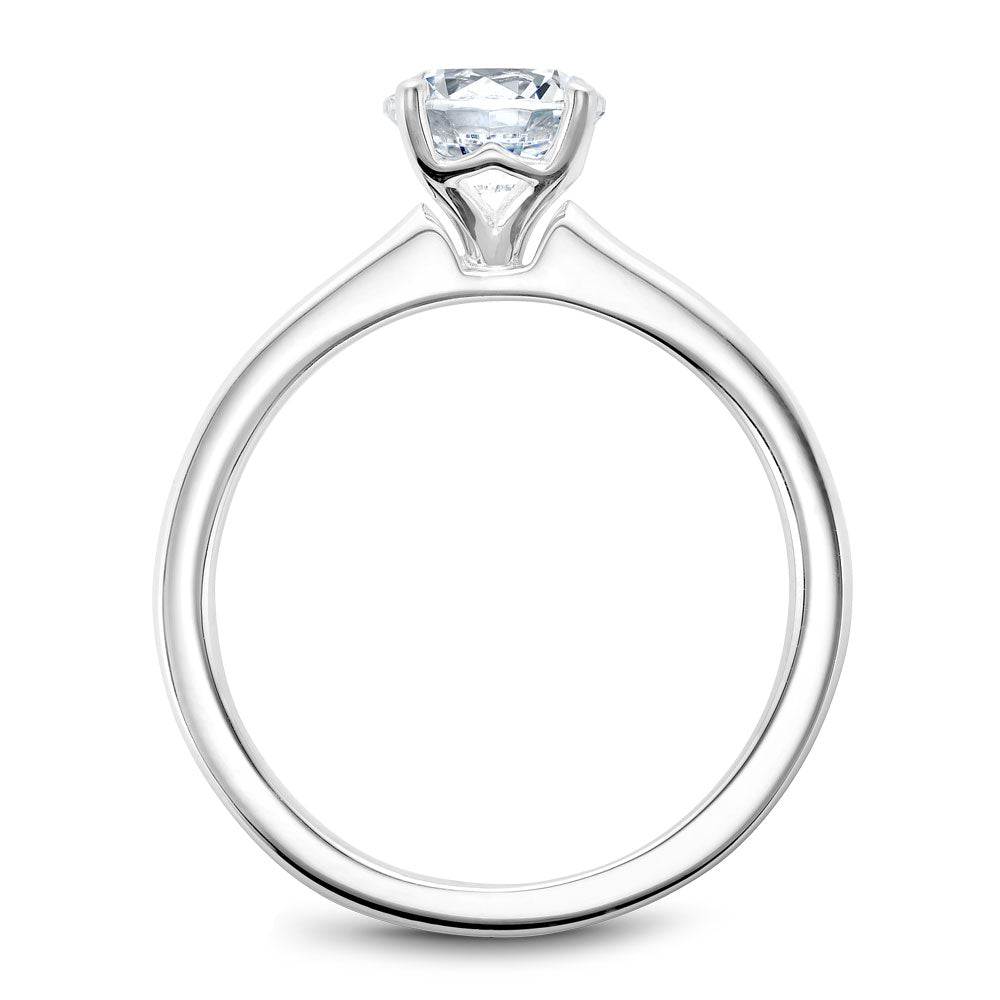 Noam Carver Engagement Ring White 18k Gold