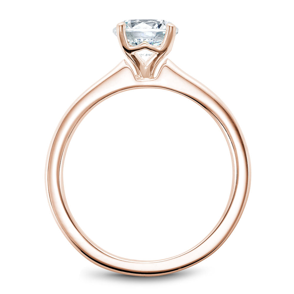 Noam Carver Engagement Ring Rose 18k Gold