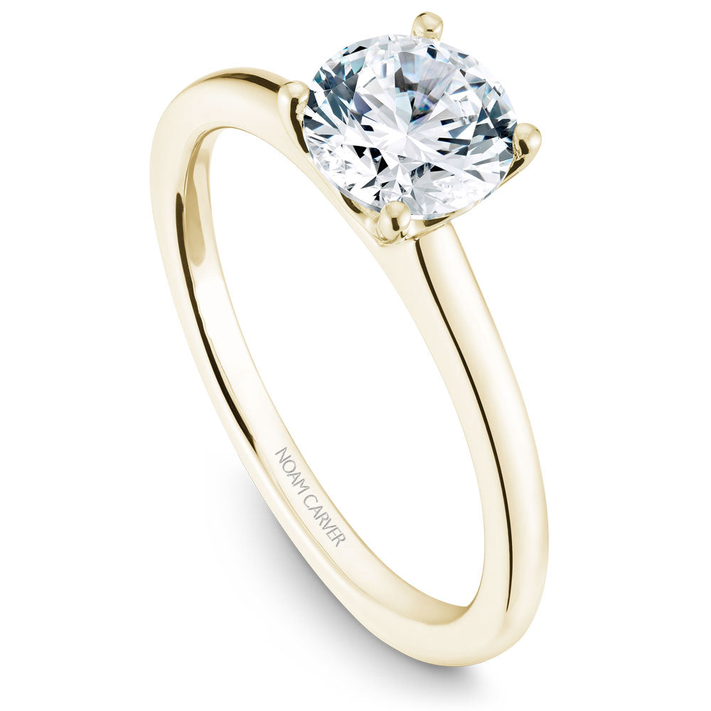 Noam Carver Engagement Ring Yellow 14k Gold