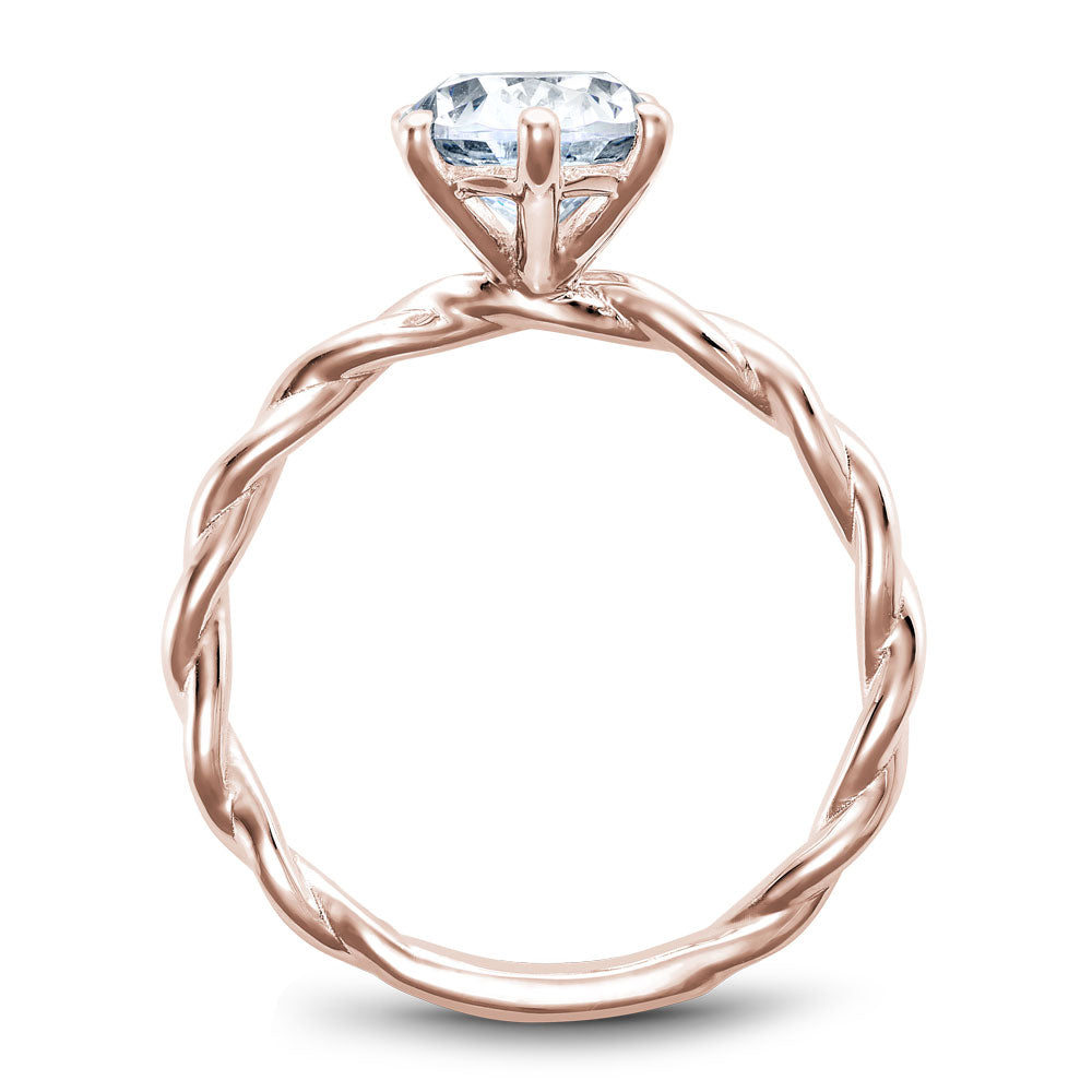 Noam Carver Engagement Ring Rose 14k Gold