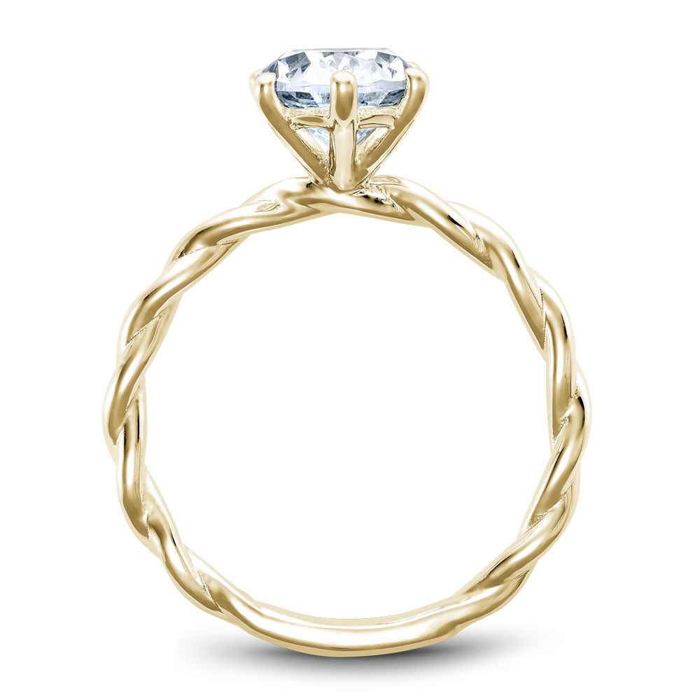 Noam Carver Engagement Ring Yellow 18k Gold