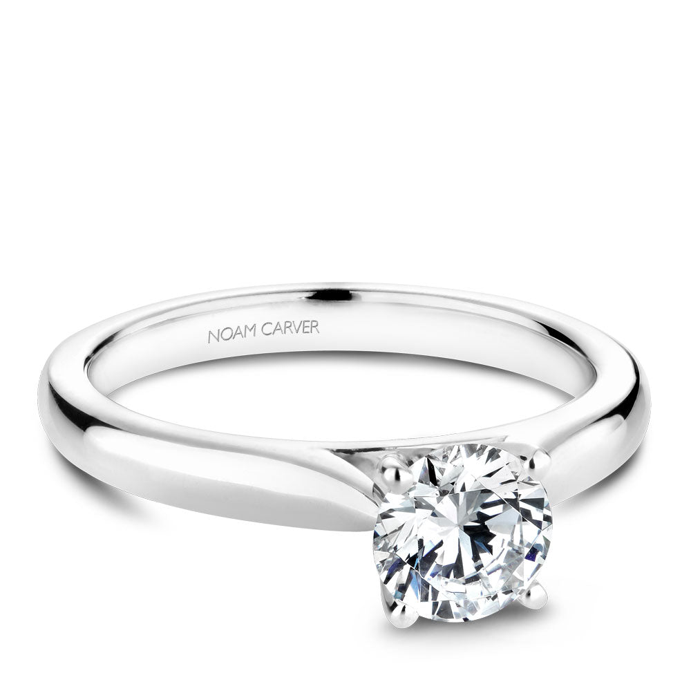 Noam Carver Engagement Ring Platinum