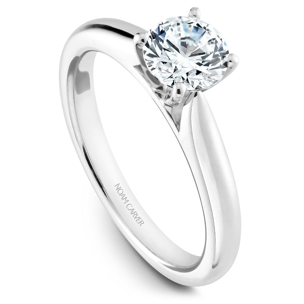 Noam Carver Engagement Ring Platinum