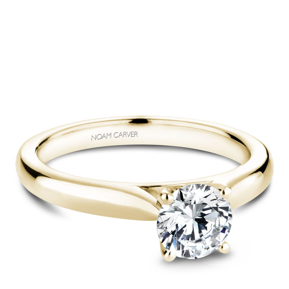 Noam Carver Engagement Ring Yellow 18k Gold W
