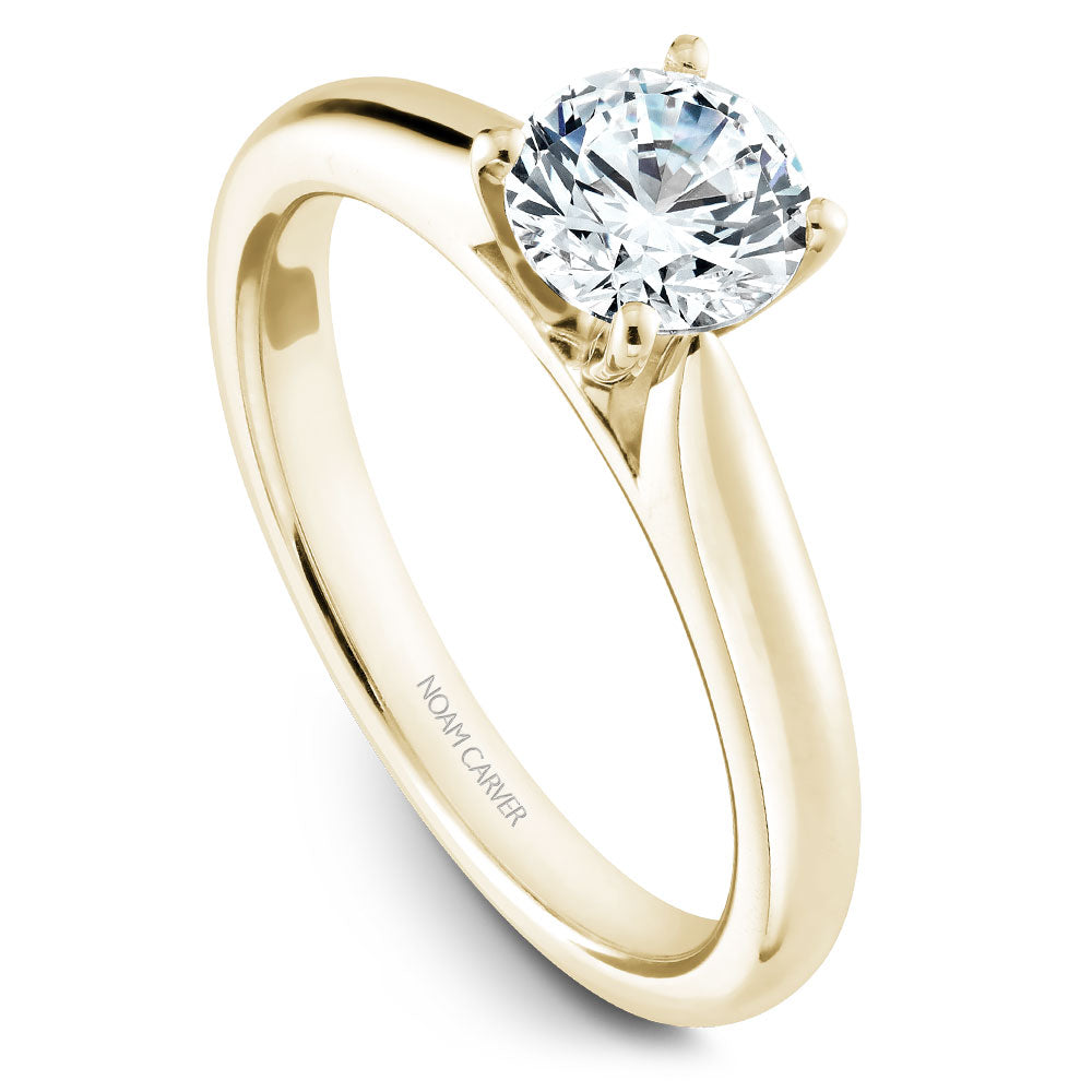 Noam Carver Engagement Ring Yellow 18k Gold W