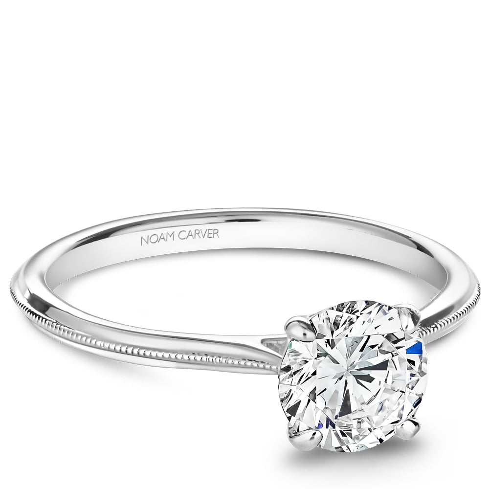Noam Carver Engagement Ring Platinum