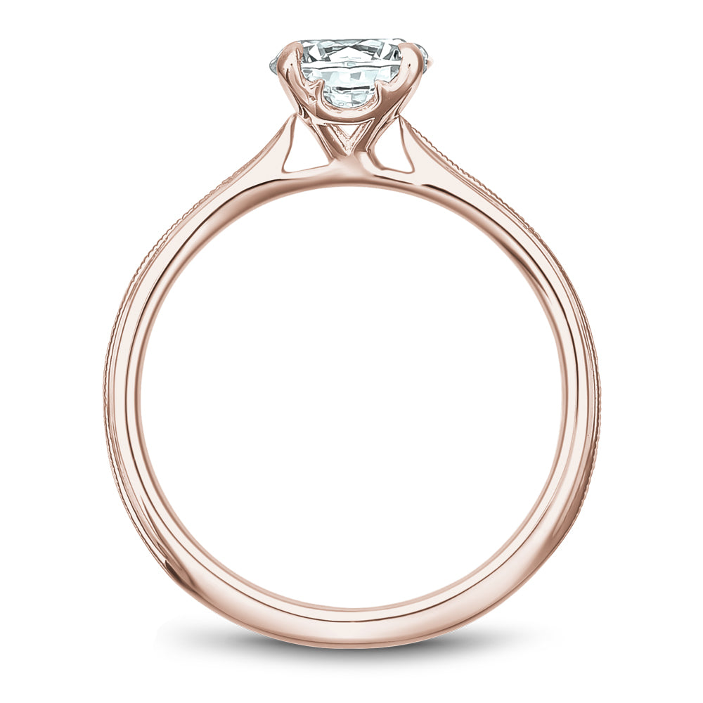 Noam Carver Engagement Ring Rose 18k Gold